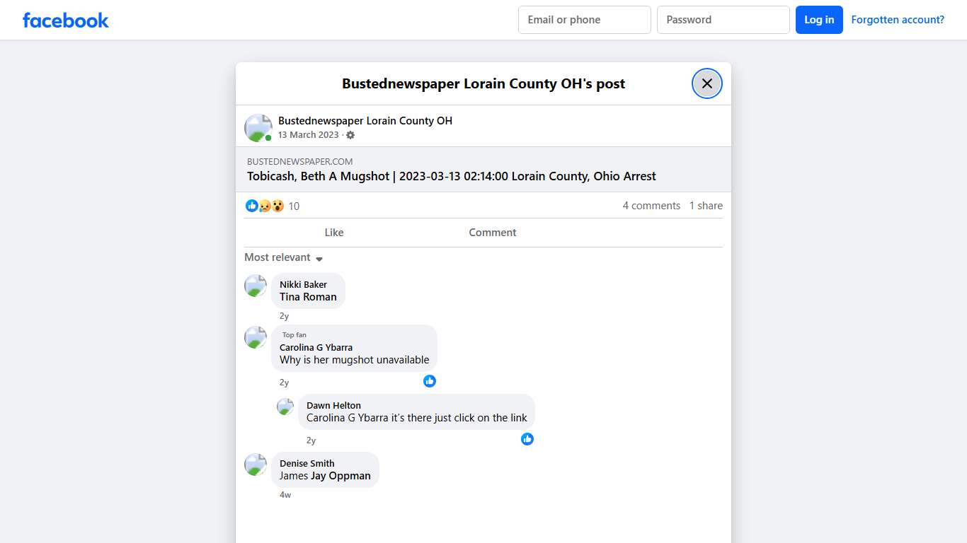 Bustednewspaper Lorain County OH | Facebook